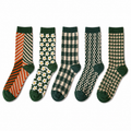Women's Daisy Meadow 5-Pair Crew Socks Set