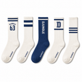 Old School Classic 5-Pair Crew Socks Set