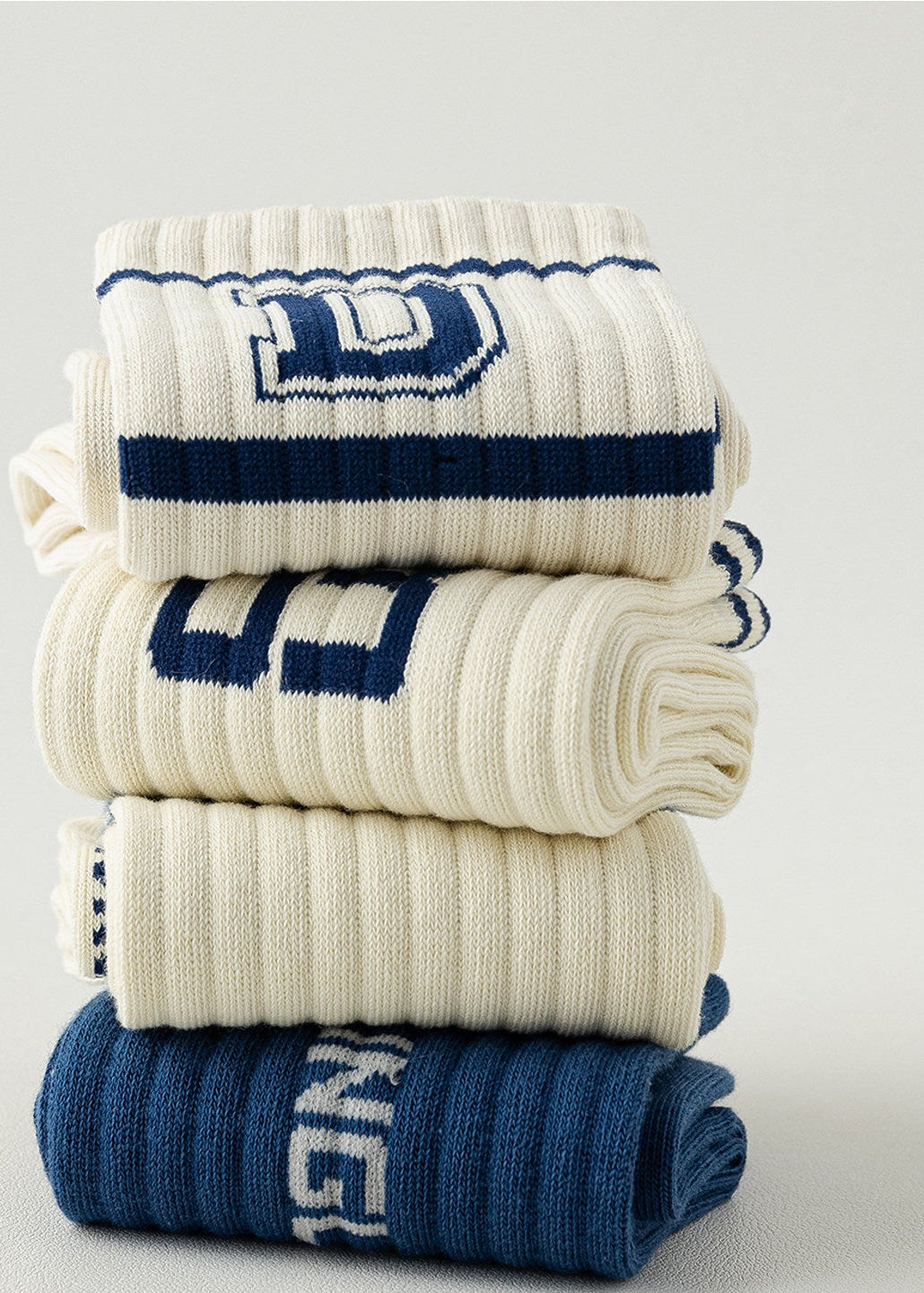Old School Classic 5-Pair Crew Socks Set