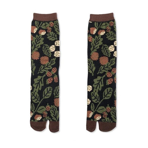 Japanese Tabi Socks 【Chestnut Tree】 - Getamashi