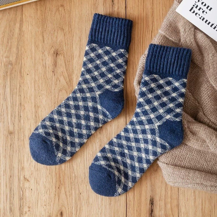 Women Nordic Winter Thermal Wool Socks