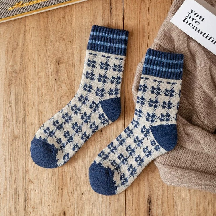 Women's Nordic Winter Thermal Wool Socks