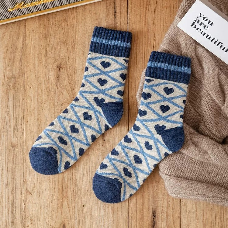 Women's Nordic Winter Thermal Wool Socks